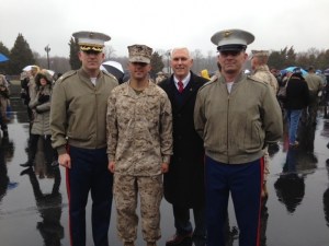 VP picks for Trump, Clinton both have sons in the Marine Corps