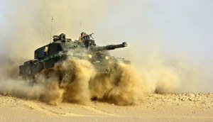 Field Narrows for UK Battle Tank Modernization