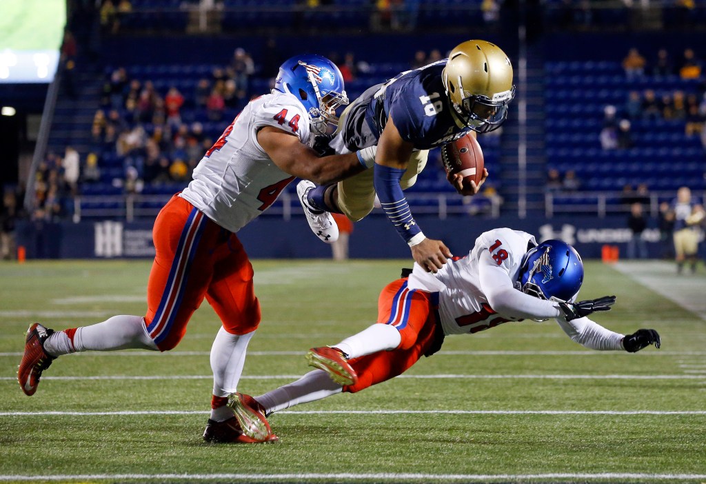 With Reynolds gone, Navy football depends on Tago Smith to run option