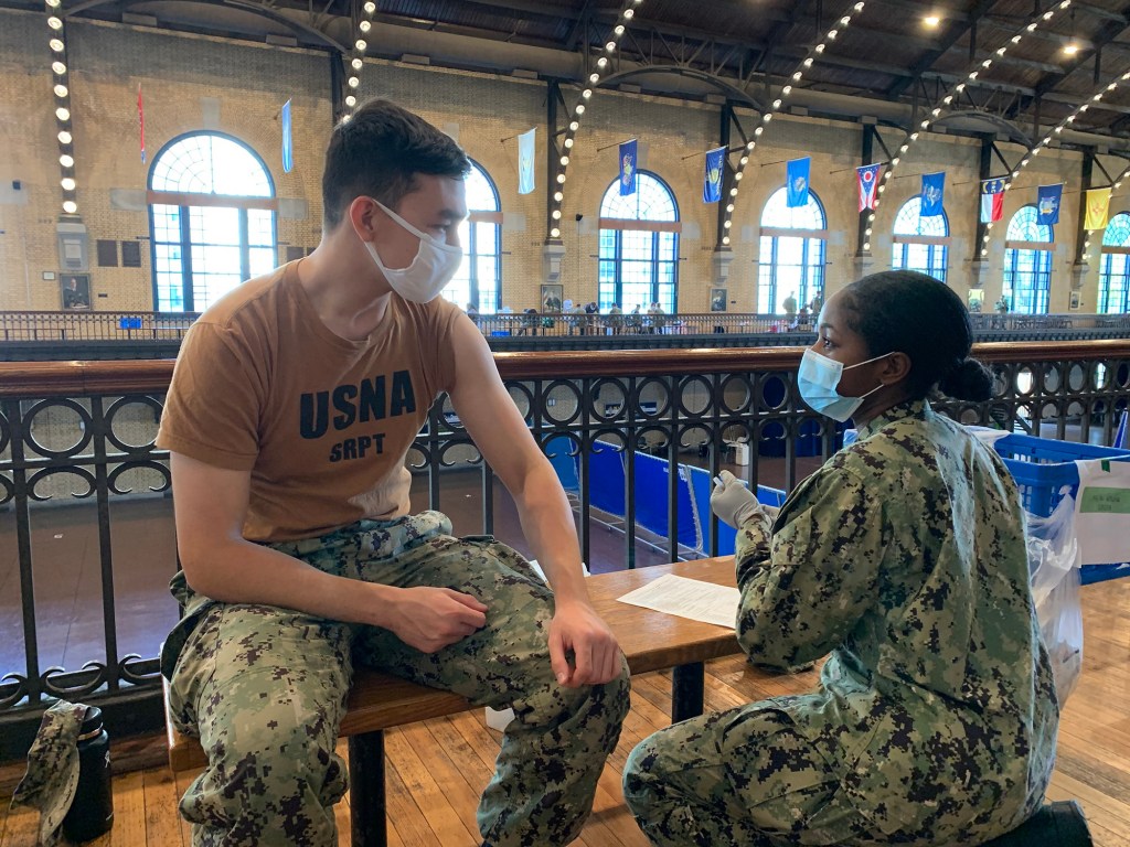Naval Academy seeks to vaccinate midshipmen for summer training
