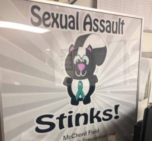 ‘Sexual Assault Stinks,’ says tone deaf Air Force cartoon skunk