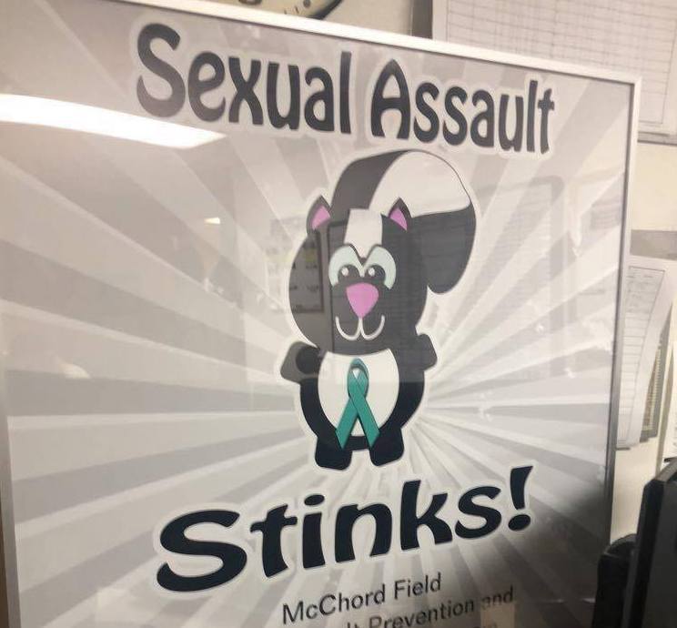 ‘Sexual Assault Stinks,’ says tone deaf Air Force cartoon skunk