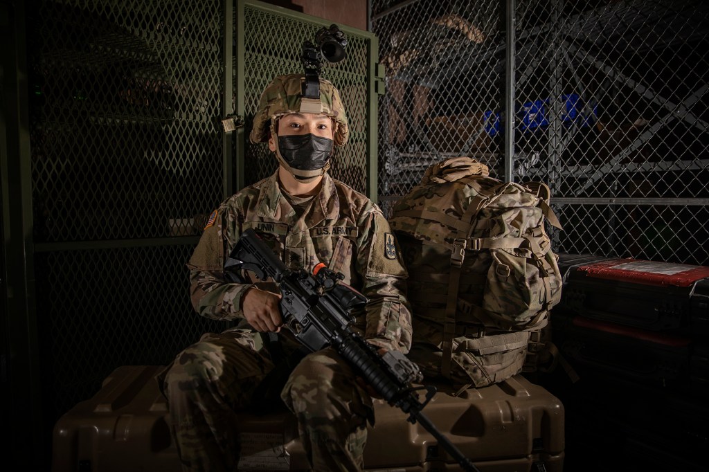Alaska woman is 1st infantrywoman in state’s National Guard