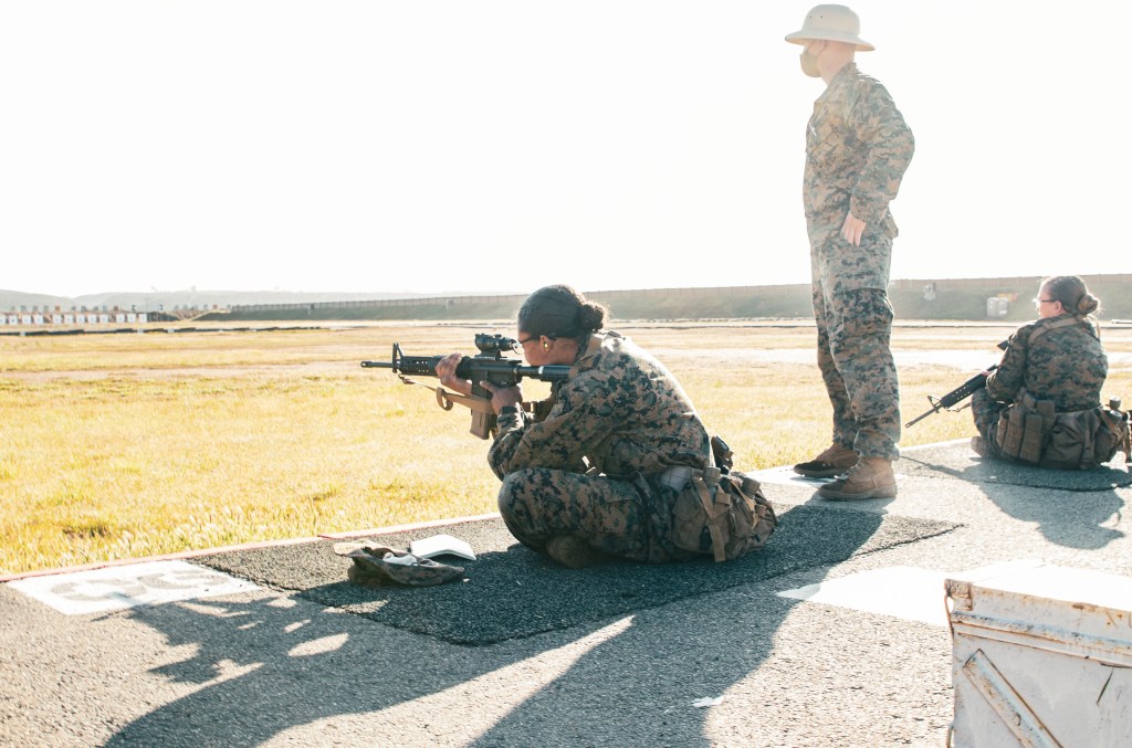 For the first time, women become Marines at San Diego recruit depot