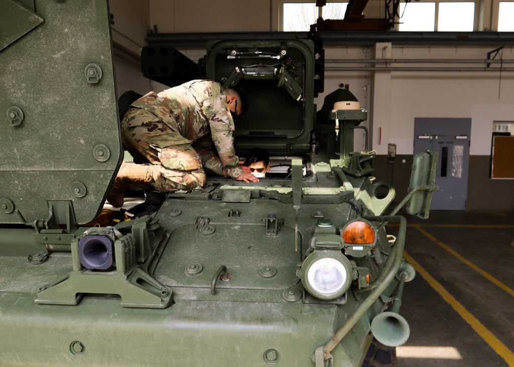 First platoon of short-range air defense systems get workout ahead of bigger events