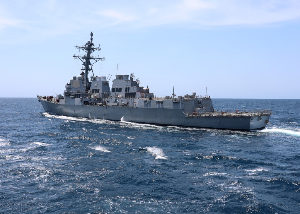 USS Mason takes down drone for at least the second time this month
