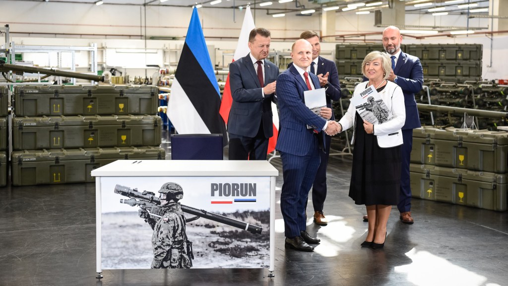 Estonia joins Poland in buying Piorun anti-aircraft missiles