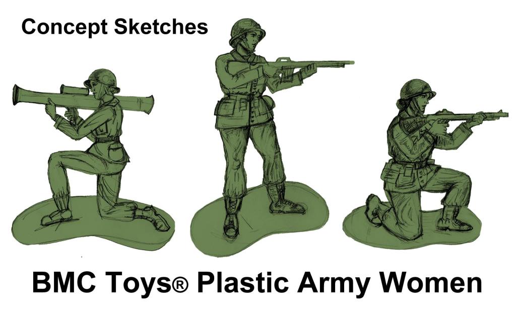 Girl’s message for equality received in a big way: Green Army women figurines are on the way
