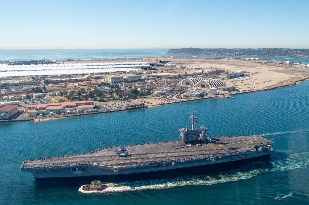Navy tests secret Project Overmatch tech with Carl Vinson strike group