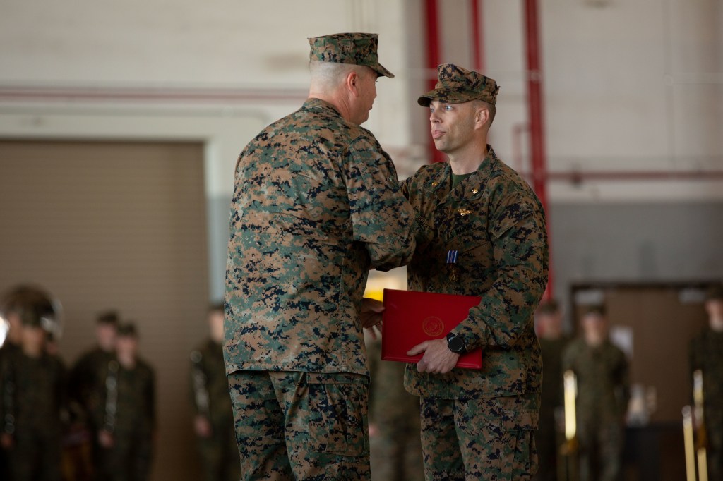 Distinguished Flying Cross for Marine’s heroic piloting in KC-130J collision