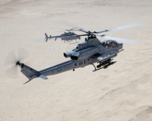 Navy, Marine Corps rehearse manned-unmanned helicopter strikes