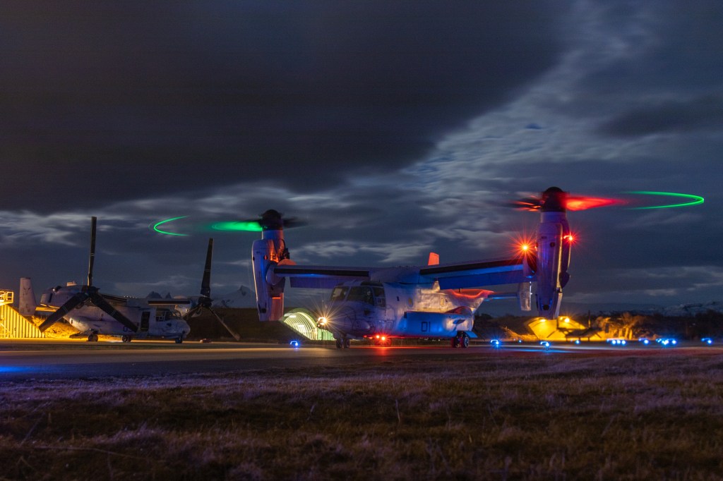 4 United States Marines killed in Osprey crash, Norway confirms