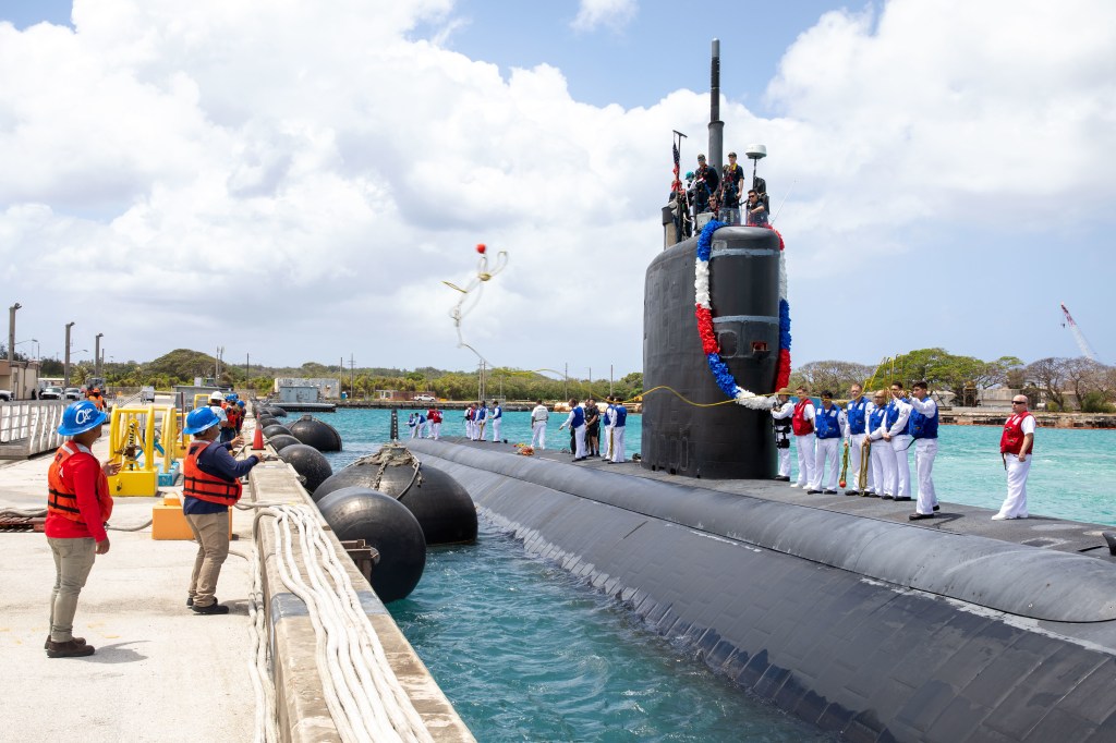 Navy bolsters submarine force in Guam to support Indo-Pacific missions