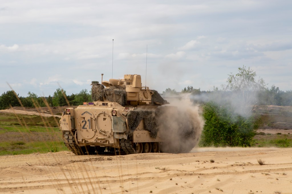 Ukrainian battalion completes first combined-arms training in Germany