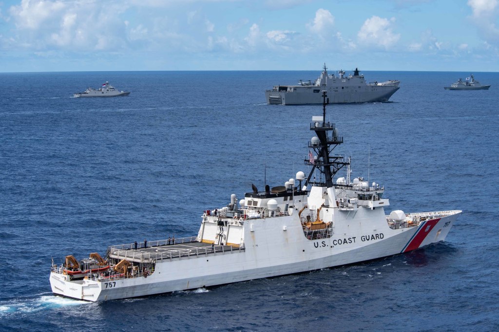 US Coast Guard cutter tests lethal capabilities at RIMPAC