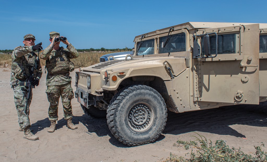 Southern border mission has no military value, Guard chief warns