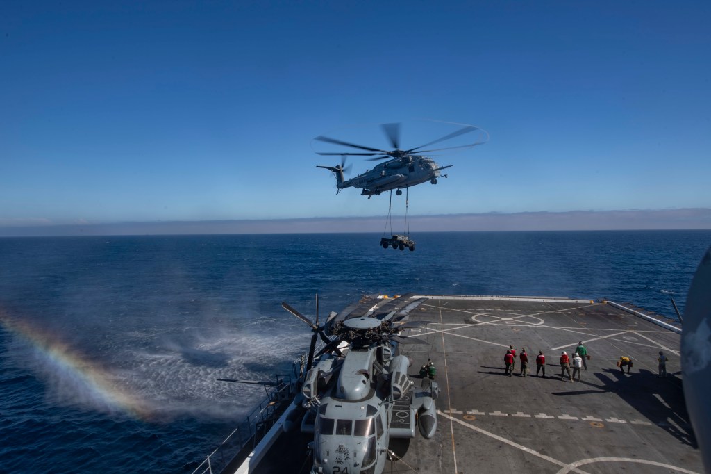 USS John P Murtha underway again following lube oil system repair