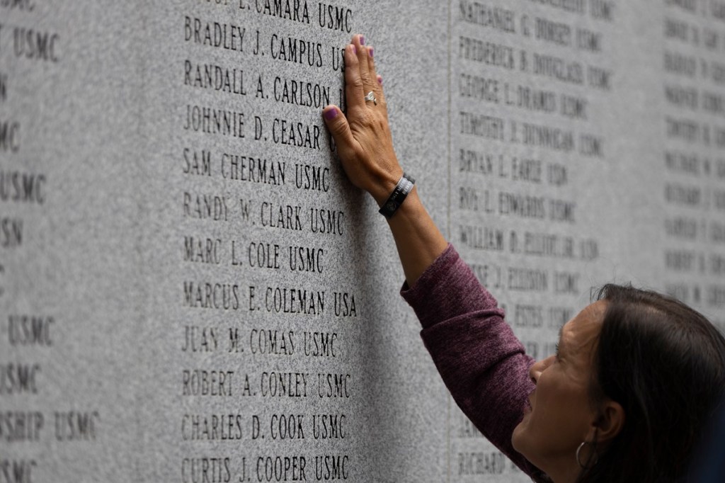 North Carolina Marine base remembers Beirut attack 39 years later