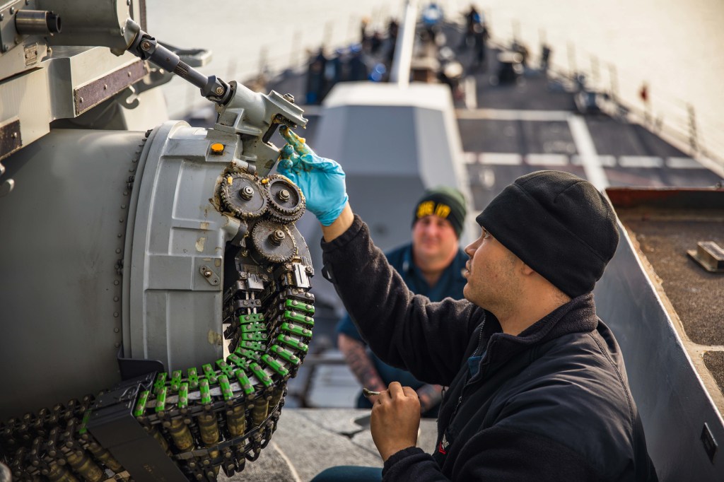Navy aims for 75 ‘mission-capable’ surface ships amid readiness drive