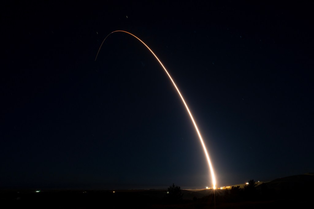 Air Force terminates missile test flight due to anomaly