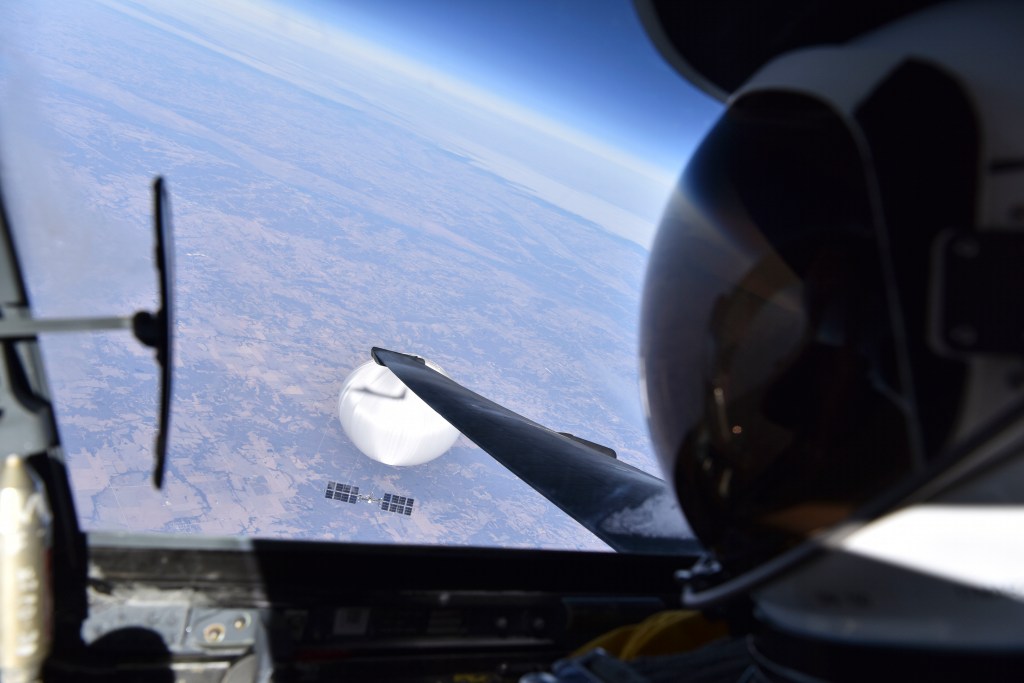 Here’s your first look at that Chinese spy balloon