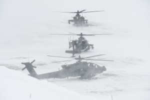 Three dead after two Apache helicopters collide in Alaska