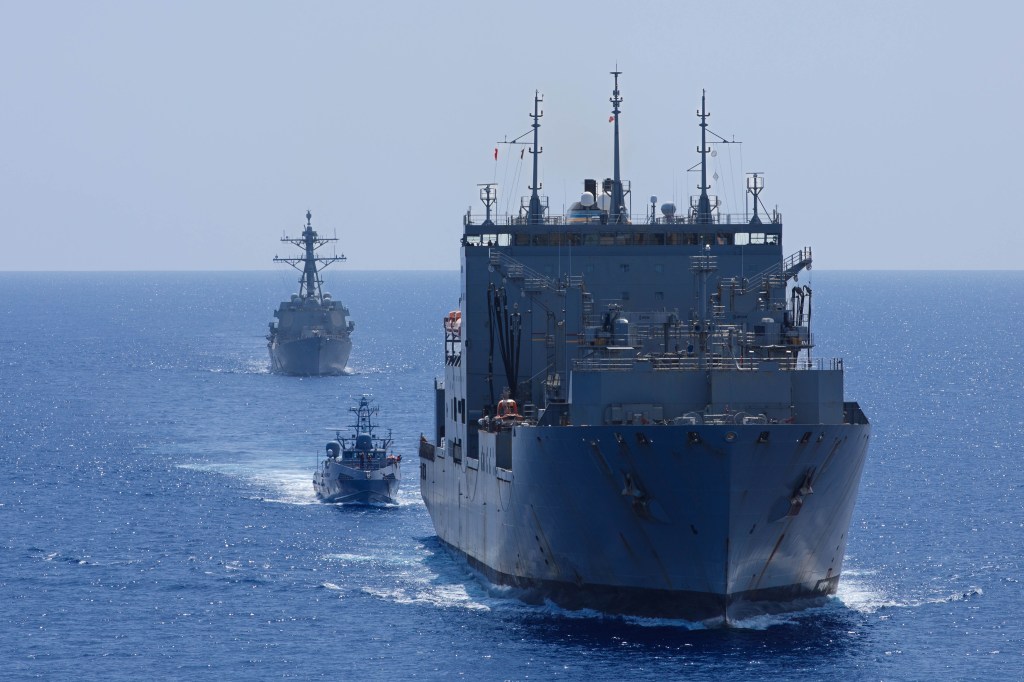 Navy brings unmanned vessels to Japan to bolster fleet integration