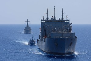Navy brings unmanned vessels to Japan to bolster fleet integration