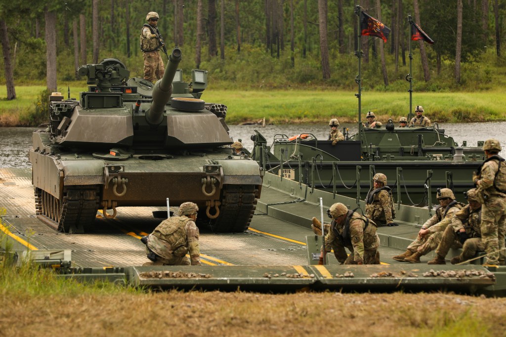 US troops practice water crossings after Russia’s bloody failures