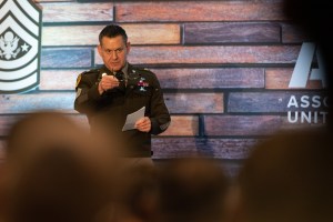 Army at work on a digital ‘blue book’ app, top enlisted soldier says