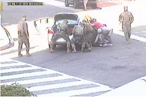 Marines awarded by DC fire department for saving woman trapped under car