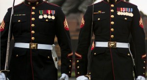 Marine vet donates dress blues and Iwo Jima sand to be buried with veteran killed in hit-and-run