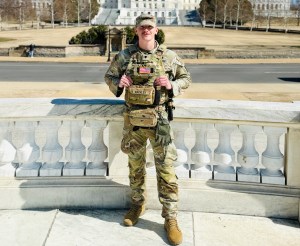 Guardsman in DC saves life of same person on separate occasions