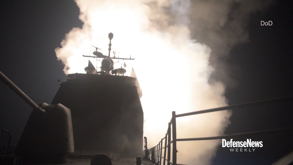 Coalition forces strike Syrian chemical weapons sites