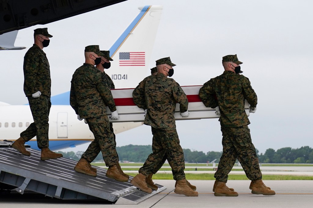 US troops killed in Afghan bombing awarded Purple Hearts