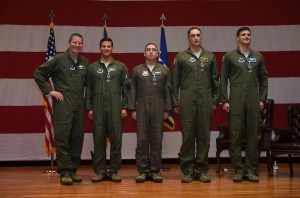 B-1 crew awarded Distinguished Flying Cross for heroic response to fire, ejection seat failure