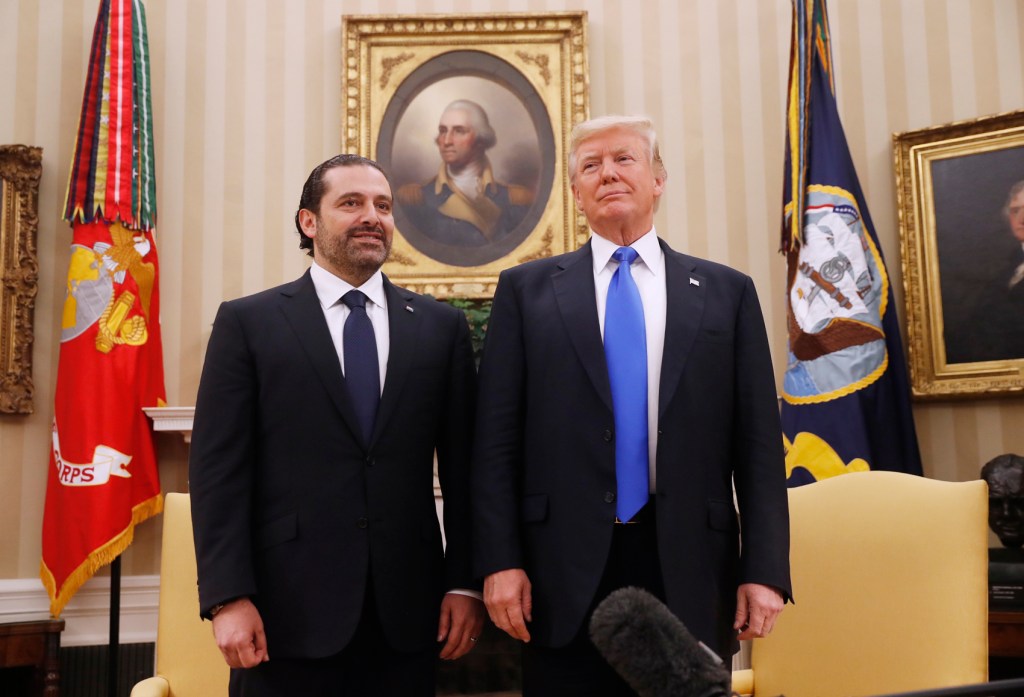 Trump, Lebanese leader pledge solidarity against terrorism