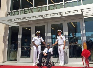 Navy honors 102-year-old vet, black pioneer