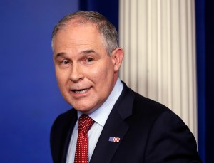 EPA chief sweeps office for bugs, installs high-tech locks