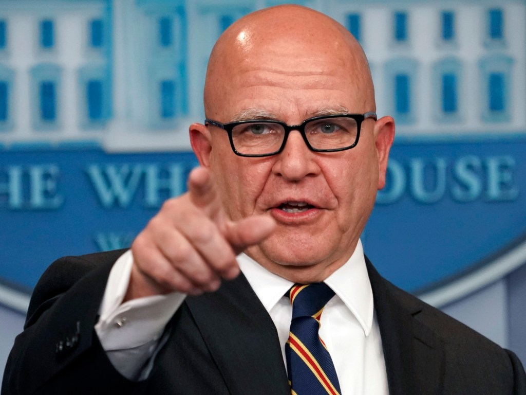 Trump still backs McMaster, despite tweet on Russia ‘collusion,’ White House says