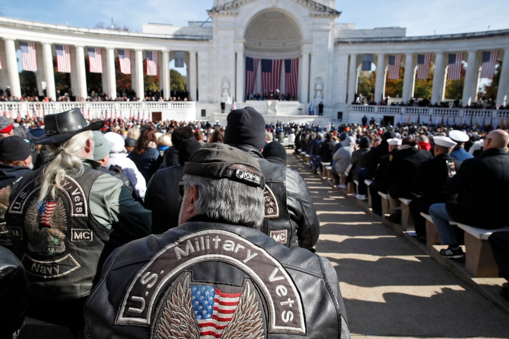 Veterans Day marked with parades, somber ceremonies