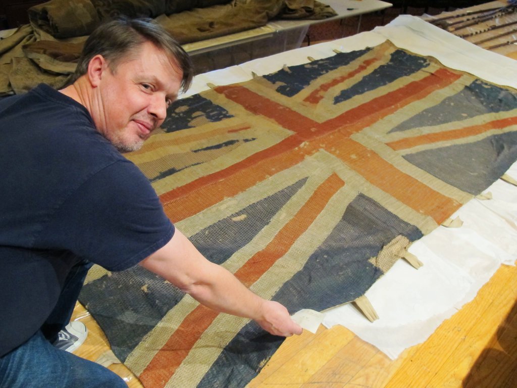 Navy’s captured flags, hidden nearly 100 years, rediscovered