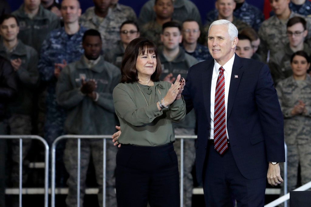 Second lady Karen Pence, a Marine mom, takes key role in veterans suicide prevention effort