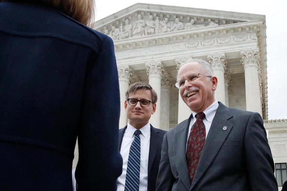 Gorsuch silent as divided Supreme Court spars over unions