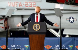 Trump touting ‘space force’ puts Air Force in awkward spot