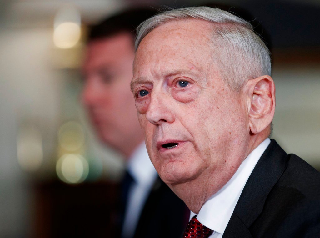 Pentagon ‘still assessing’ possible missile strike on Syria, Mattis says