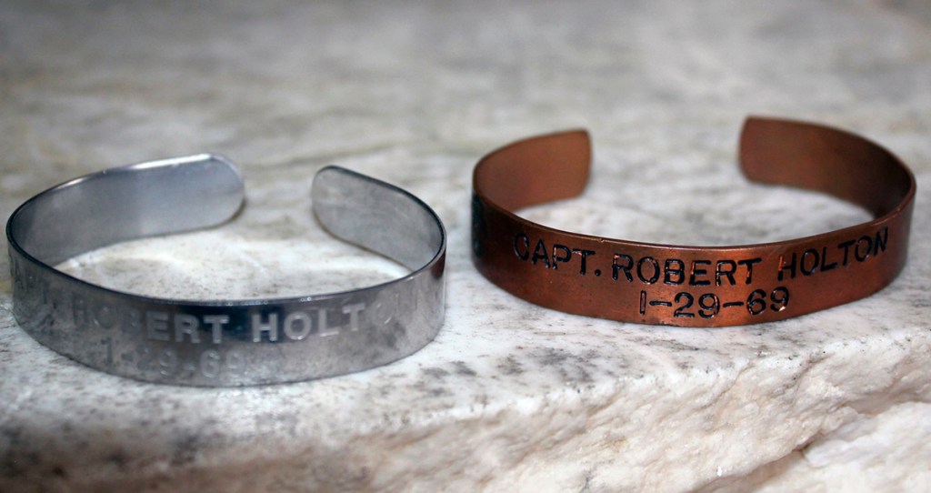 Family of Vietnam vet treasures POW-MIA bracelets