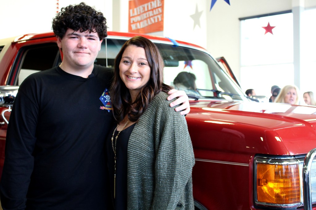 Sweet 16 surprise: Teen gets restored Ford Bronco of his Marine father, killed in Fallujah in 2007