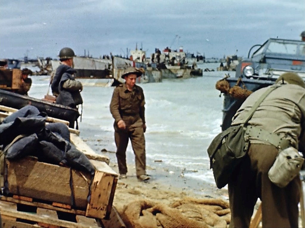 Rare color footage brings D-Day memories alive, 75 years on