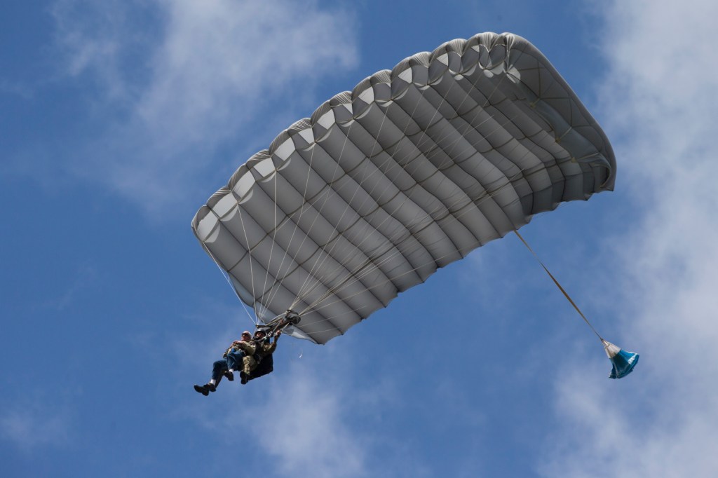 At 98, D-Day vet jumps again, with eyes on the big 100